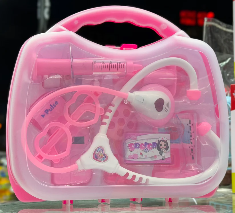 Kids Doctor Play Set (Medical Kit Toy with Carry Case)
