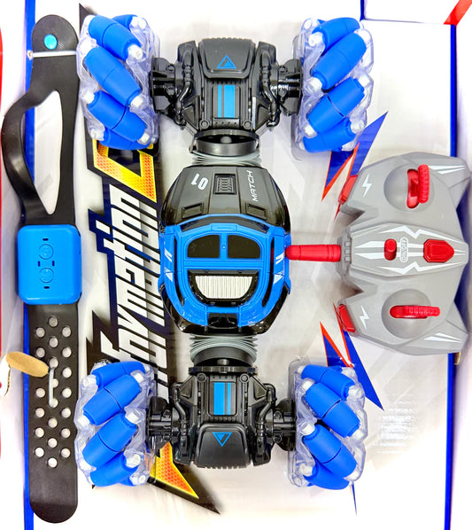 Remote control stunt car